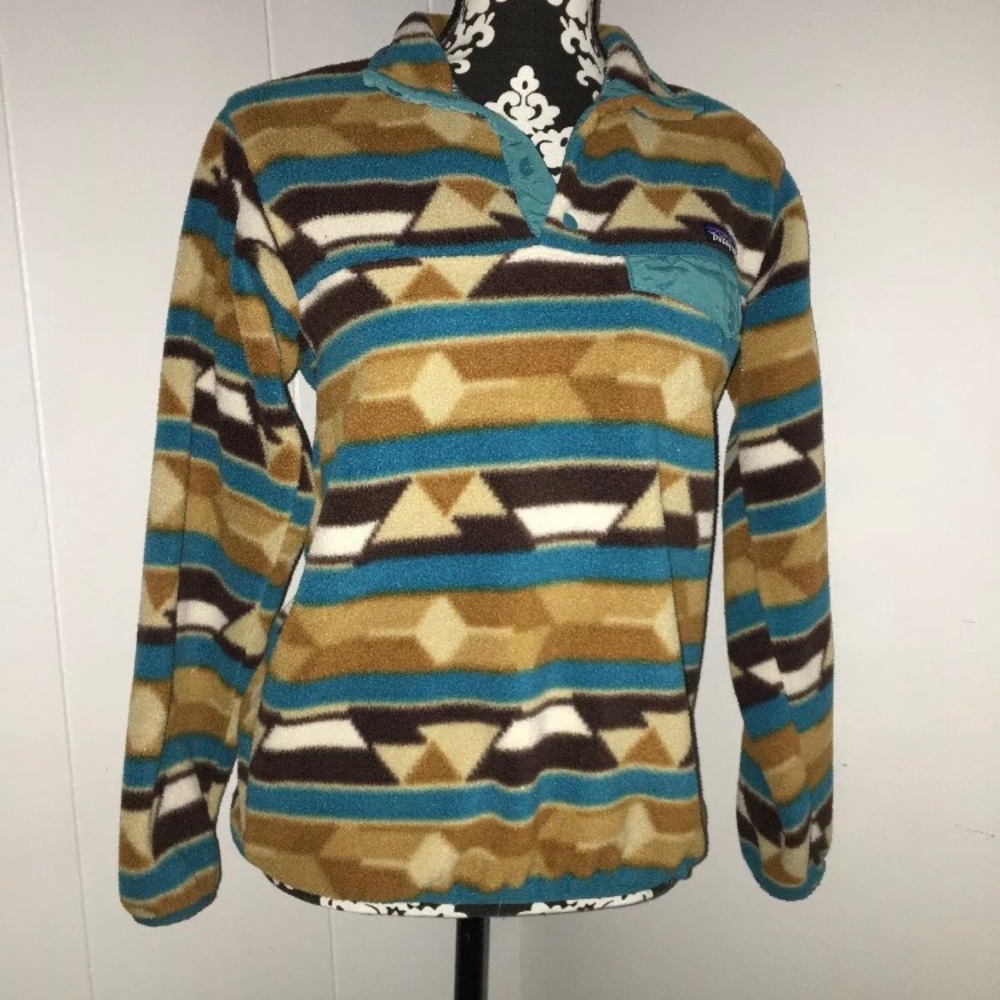 Aztec Patagonia Synchilla Pullover